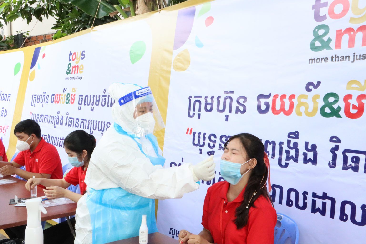 ក្រុមហ៊ុន ថយស៍ & មី ចូលរួមចំណែក “យុទ្ធនាការប្រយុទ្ធ និង ទប់ស្កាត់ការឆ្លងរាលដាលនៃជំងឺកូវីដ-១៩”